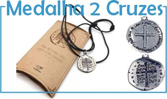 MEDALHA DUAS CRUZES