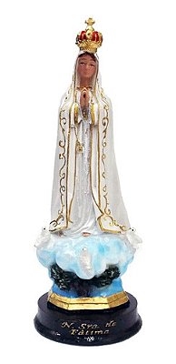 Imagem de Nossa Senhora de Fátima Resina 20 cm