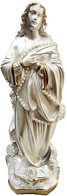 Imagem Escultura Nossa Senhora Conceição 40cm Gesso