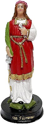 Imagem Santa Filomena 15 Cm Resina