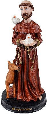 Imagem Escultura São Francisco 20 cm Resina