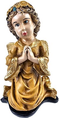 Imagem Anjo Dourado Gesso 30cm
