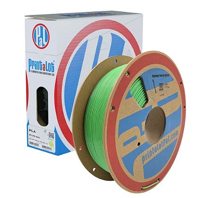 Filamento PLA Verde Maça 1,75mm 1Kg PrintaLot