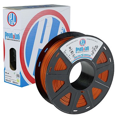 Filamento PLA Metal Vermelho Páprica 1,75mm 1Kg PrintaLot