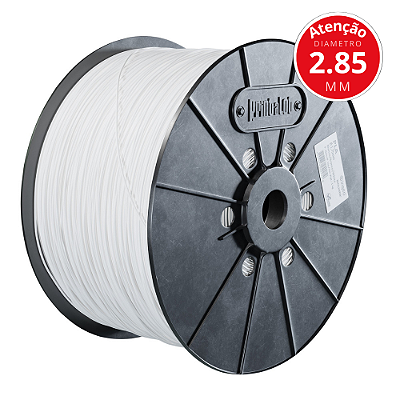 Filamento PLA Branco 2,85mm 5Kg PrintaLot