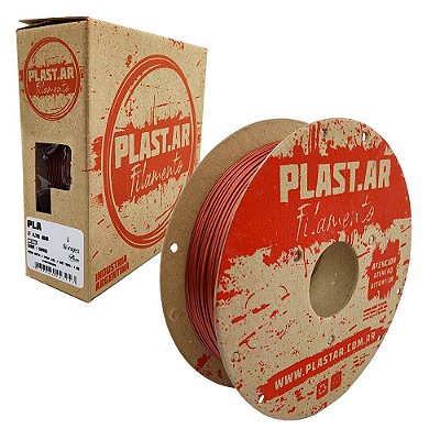 Filamento PLA Cobre 1,75mm 1Kg PLAST.AR