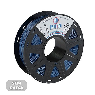 Filamento PLA Metal Azul Cobalto 1,75mm 1Kg PrintaLot - SEM CAIXA