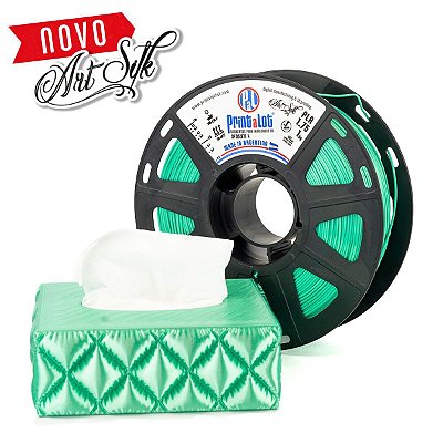 Filamento PLA ART Silk Verde Esmeralda 1,75mm 1kg Printalot