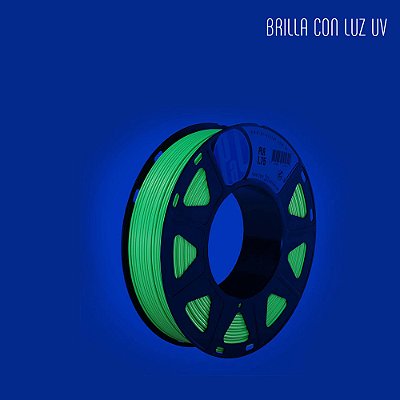 Filamento PLA Fluo Verde 1,75mm 250g PrintaLot
