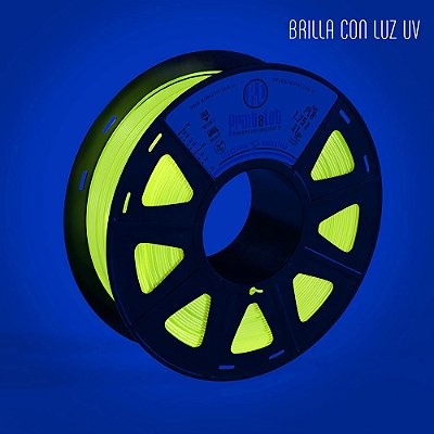 Filamento PLA Fluo Amarelo 1,75mm 250g PrintaLot