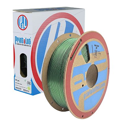Filamento PLA Metal Verde Kryptonita 1,75mm 1Kg PrintaLot