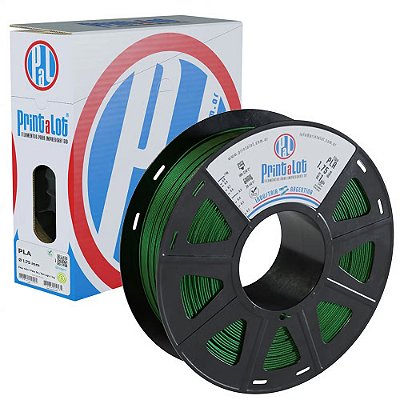 Filamento PLA Metal Verde Kryptonita 1,75mm 1Kg PrintaLot