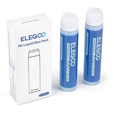 Kit de Cola Líquida PEI para Mesa de Impressão 3D (2 Unidades)