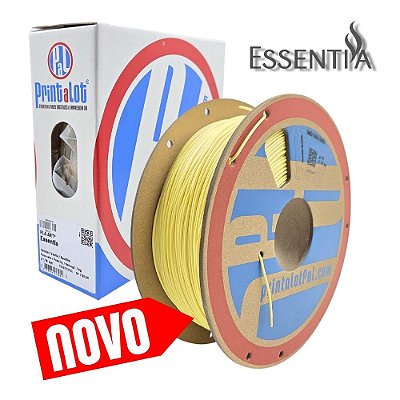 Filamento PLA FLEX ESSENTIA Baunilha 1,75mm 1kg Printalot