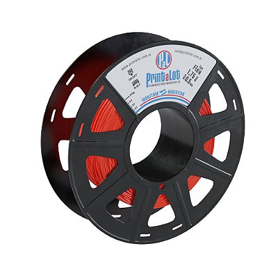 Filamento TPU Flexível Vermelho 1,75mm 500g PrintaLot