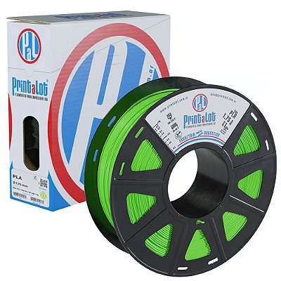 Filamento PLA Verde Ninja 1,75mm 1Kg PrintaLot