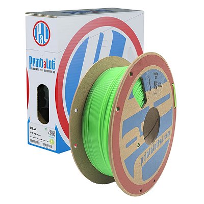 Filamento PLA Fluo Verde 1,75mm 1Kg PrintaLot