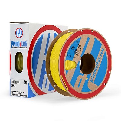 Filamento PLA Amarelo 1,75mm 1Kg PrintaLot