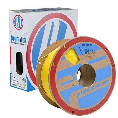 Filamento PLA Amarelo 1,75mm 1Kg PrintaLot
