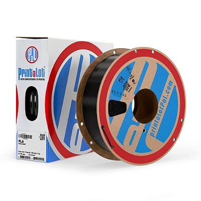 Filamento PLA Preto 1,75mm 1Kg PrintaLot