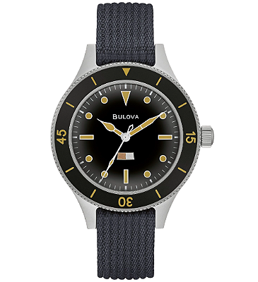 Relógio Bulova de Mergulho MIL-SHIPS-W-2181 Automático 98A266