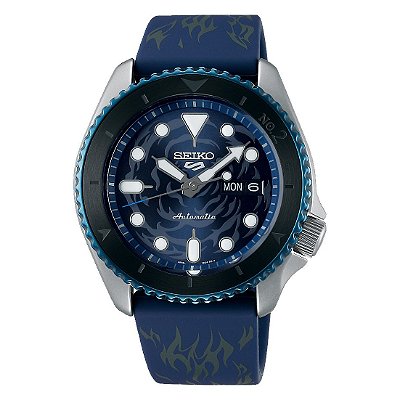 Relógio New Seiko 5 Sports Automático One Piece SABO Limited Edition SRPH71