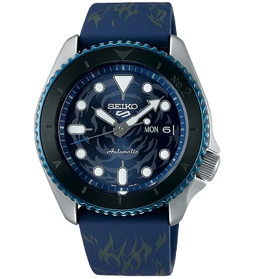 Relógio New Seiko 5 Sports Automático One Piece SANJI Relógio New Seiko 5 Sports Automático One Piece SANJI