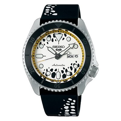 Relógio New Seiko 5 Sports Automático One Piece LAW Limited Edition SRPH63