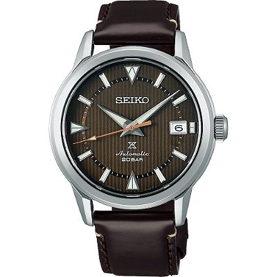 Relógio Seiko Prospex Alpinist Forest Brown reinterpretação SPB251J1