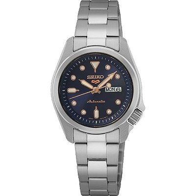 Relógio New Seiko 5 Sports Automático Feminino SRE003K1