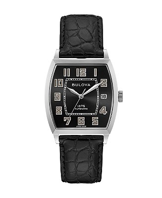 Relógio Joseph Bulova Collection Bankers automático 96b329 masculino Edition Limited 350 UNIDADES
