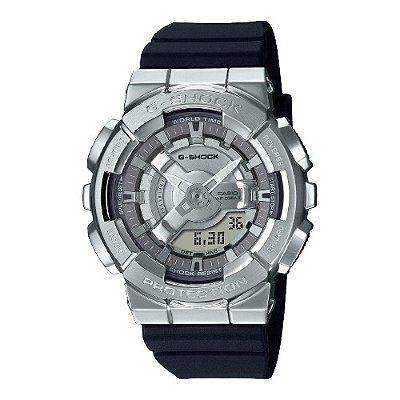 Relógio Casio G-SHOCK Feminino Metal Covered GM-S110-1ADR