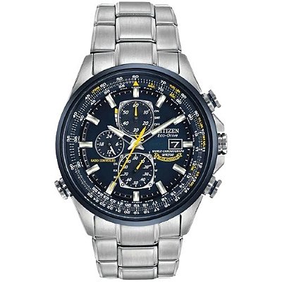 Relógio Citizen Promaster Eco-Drive Cronógrafo Mundial Blue Angels AT8020-54L / TZ31650F