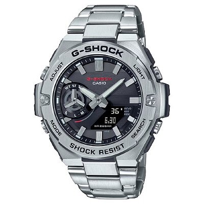 Relógio Casio G-SHOCK Solar G-steel GST-B500D-1ADR