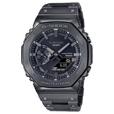 Relógio Casio G-SHOCK Tough Solar e Bluetooth GM-B2100BD-1ADR