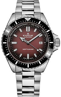 Relógio Edox Neptunian 80120 3NM BRD SWISS MADE
