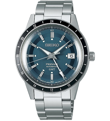 Relógio Seiko Presage Style 60 GMT SARY229 / SSK009