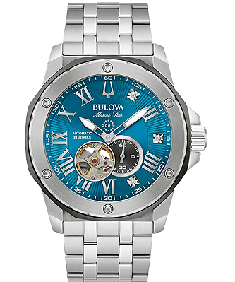 Relógio Bulova Marine Star Automático Marc Anthony Masculino 98D184