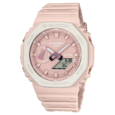 Relógio Casio G-shock Peach Blossom Feminino GA-2110SL-4A7DR
