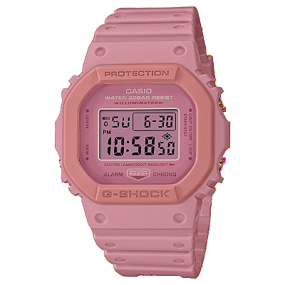 Relógio Casio G-shock Peach Blossom Feminino DW-5610SL-4A4DR