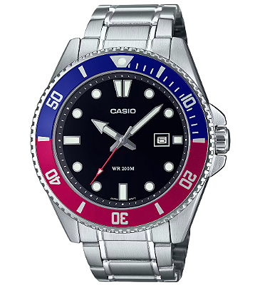 Relógio Casio Duro 200M MDV-107D-1A3VDF