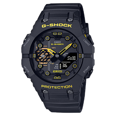 Relógio Casio G-SHOCK Carbon Core Guard GA-B001CY-1ADR CAUTION YELLOW