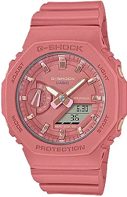 Relógio Casio G-shock Carbon Core Guard Feminino GMA-S2100-4A2DR