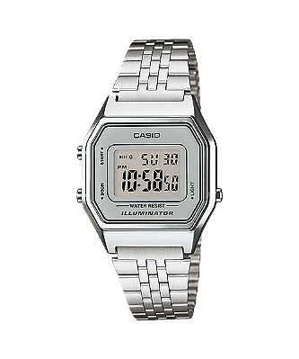 Relógio Casio Vintage Feminino LA680WA-7DF