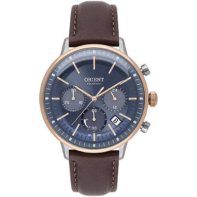 Relógio Orient Solartech Cronógrafo Neo Vintage MTSCC050 D1NX