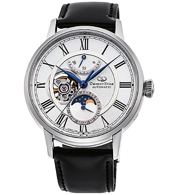 Relógio Orient Star Moon Phase Automático RE-AY0106S00B