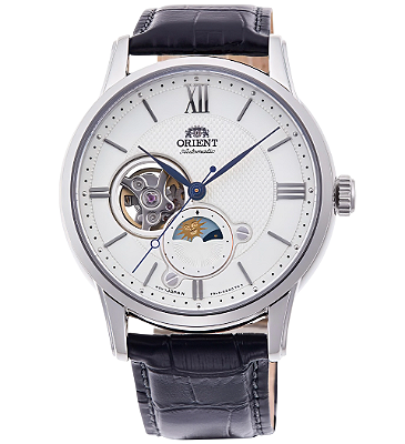 Relógio Orient SUN & MOON Automático RA-AS0011S30B