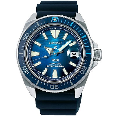 Relógio Seiko Prospex King Samurai Padi Great Blue Edição Especial SRPJ93