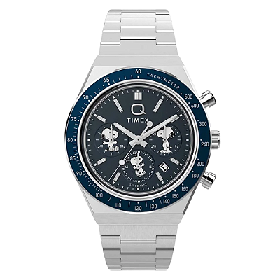 Relógio Q Timex X Peanuts Chronograph TW2Y45300