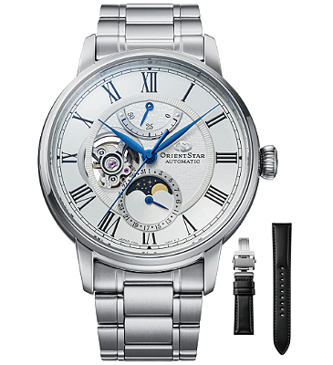 Relógio Orient Star Moon Phase RE-BT0005S00B